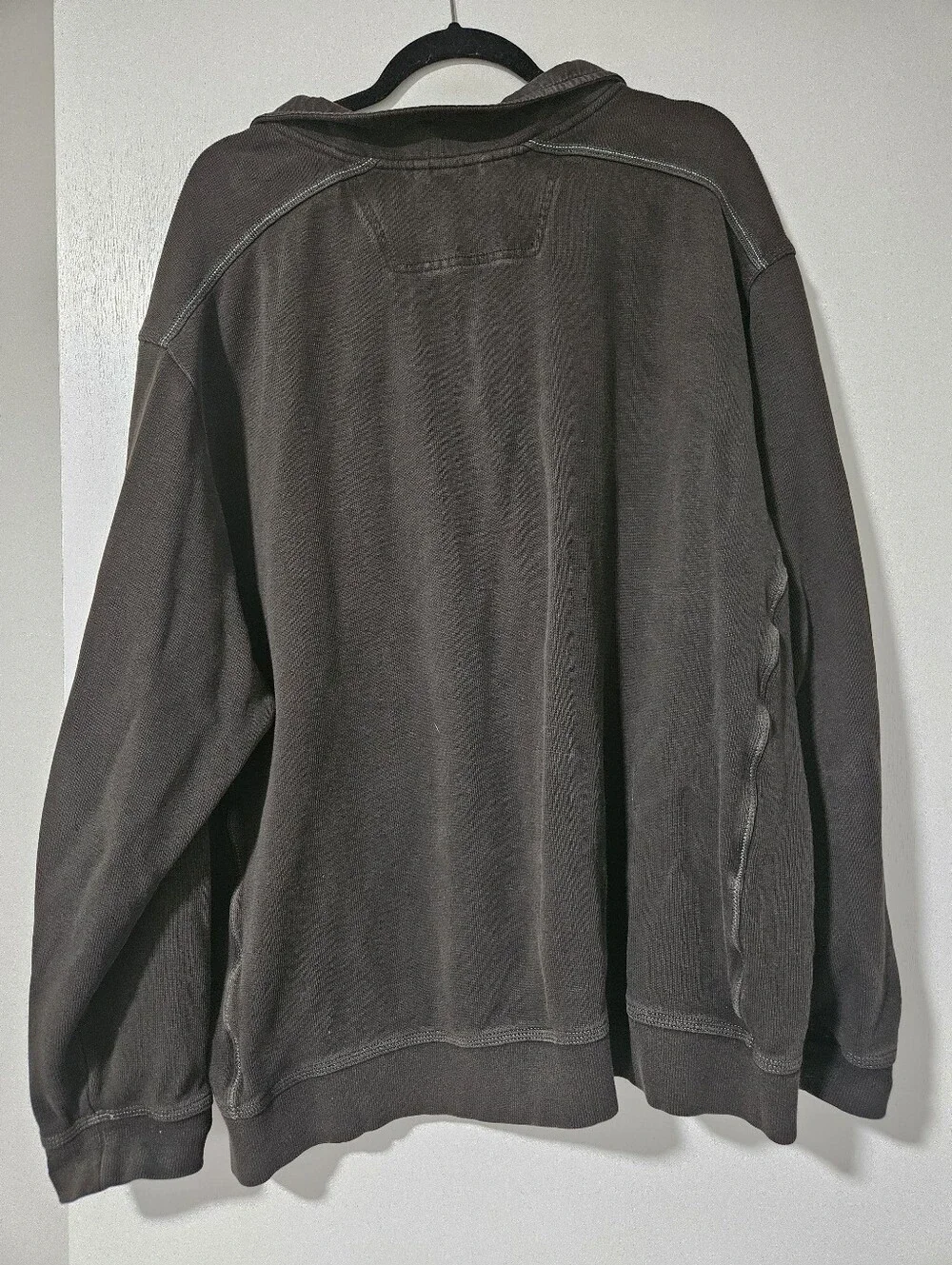 Tommy Bahama 1/4 Zip Pullover Sweatshirt | Brown | 3XL
